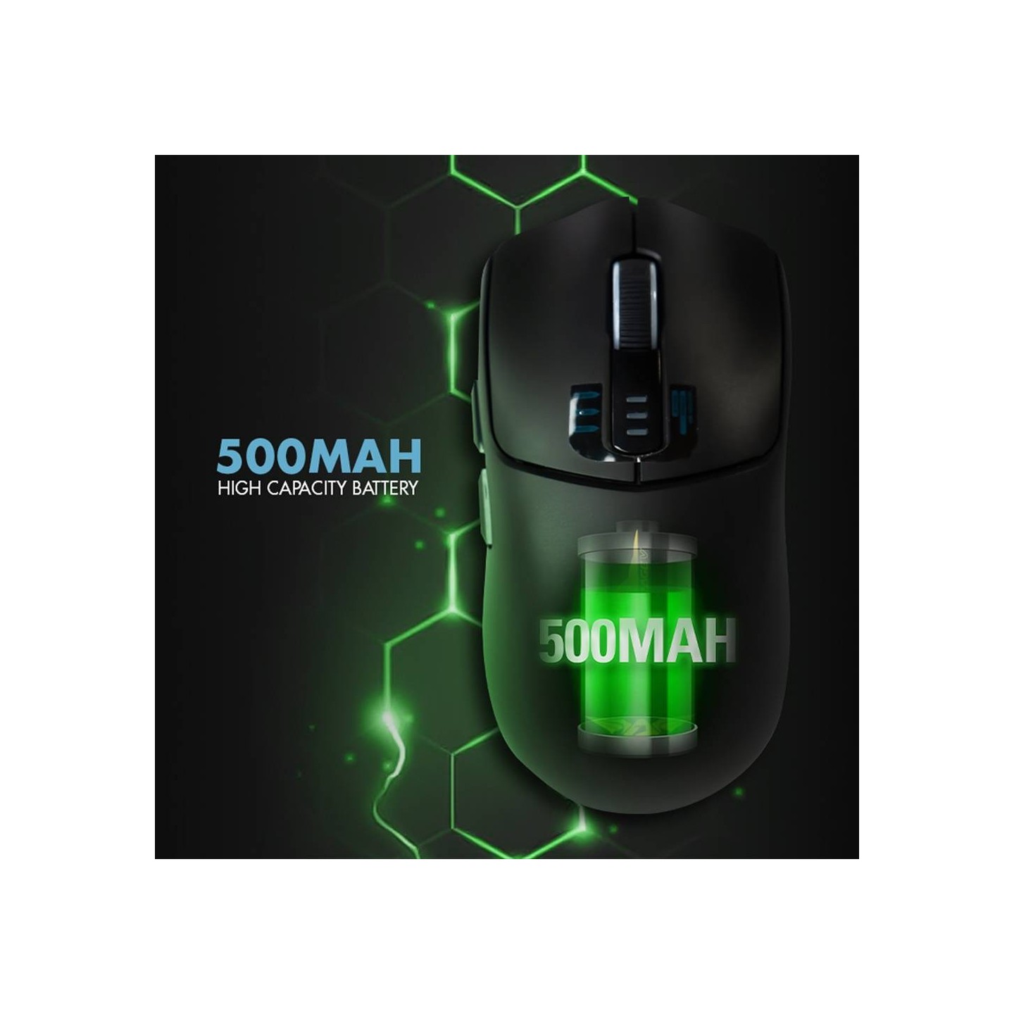 Armaggeddon Mirage V Wired+2.4G+BT Rechargeable Gaming Mouse 10000 CPI Black (Boxed) — Buy in Cyprus with Fast Delivery