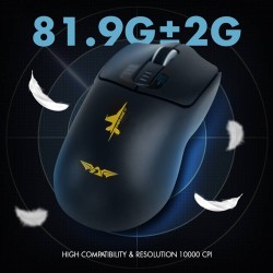 Buy Armaggeddon Gaming Mouse - MIRAGE-V - Wired+2.4G+BT Recharge 5B Black in Cyprus, Nicosia, Limassol, Larnaka, Pafos