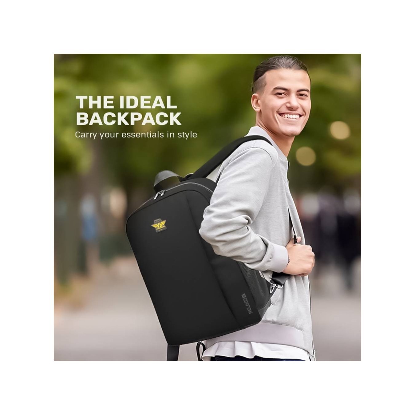 Armaggeddon RELOAD 7 Laptop Backpack 15.6" Black | Armenius Store