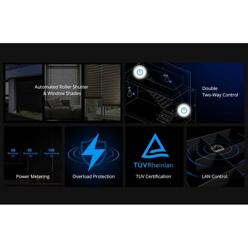 Buy Sonoff Dual - R3 - Dual Relay-Power Metering Wifi Smart Switch in Cyprus, Nicosia, Limassol, Larnaka, Pafos