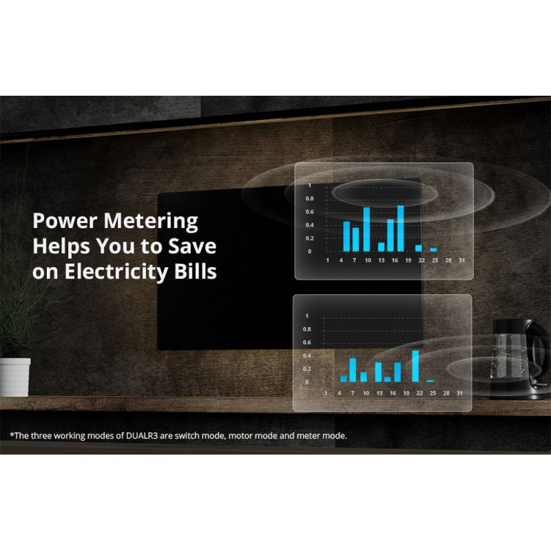 Buy Sonoff Dual - R3 - Dual Relay-Power Metering Wifi Smart Switch in Cyprus, Nicosia, Limassol, Larnaka, Pafos