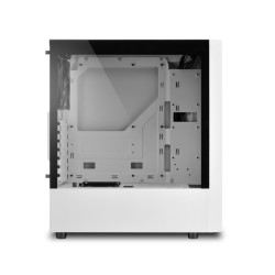 Buy Sharkoon RGB Slider - Mid Tower PC Case - White, Tempered Glass Side Panel, ... in Cyprus, Nicosia, Limassol, Larnaka, Pafos