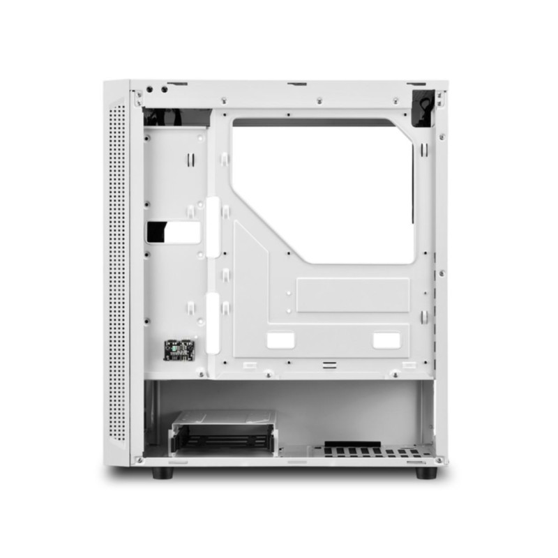 Buy Sharkoon RGB Slider - Mid Tower PC Case - White, Tempered Glass Side Panel, ... in Cyprus, Nicosia, Limassol, Larnaka, Pafos