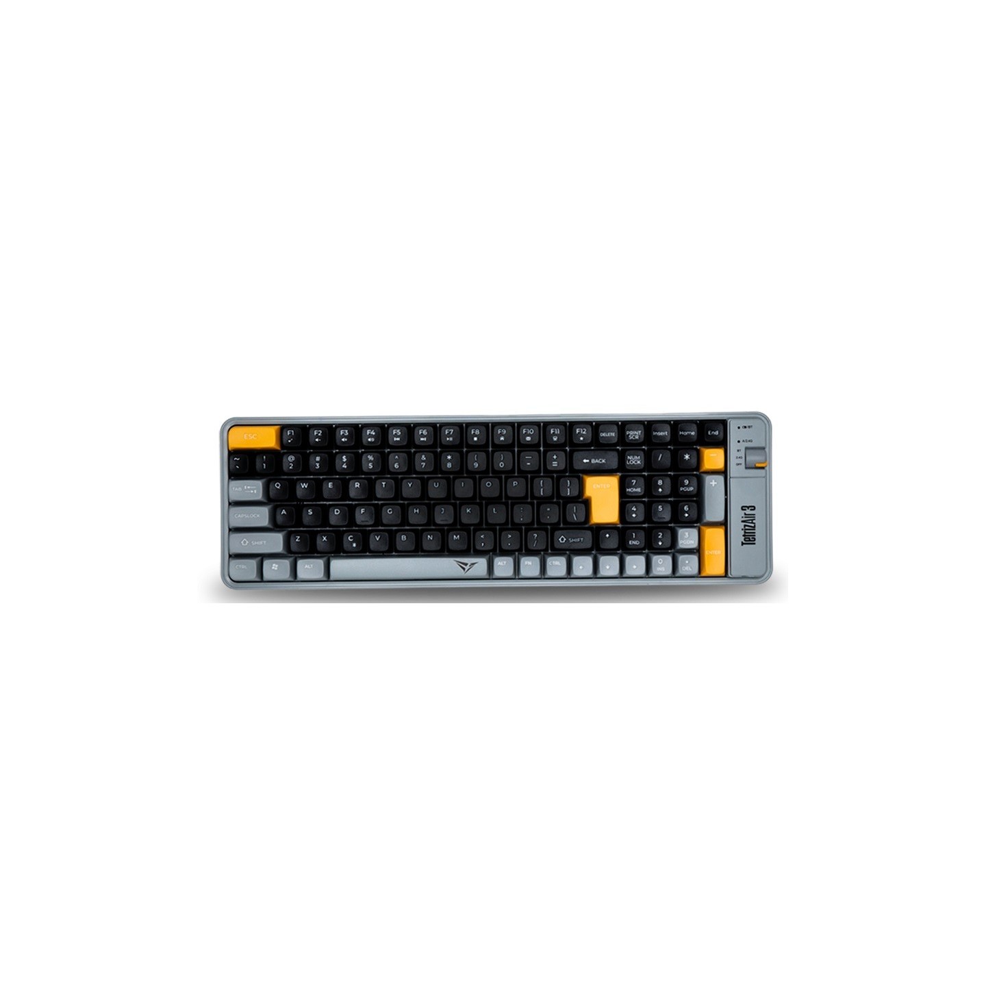 Alcatroz Tetriz Air 3 Wireless Keyboard 2.4G+BT5.3 99-Key - ALC-TETRIZ-AIR-3 (Boxed) — Buy in Cyprus with Fast Delivery