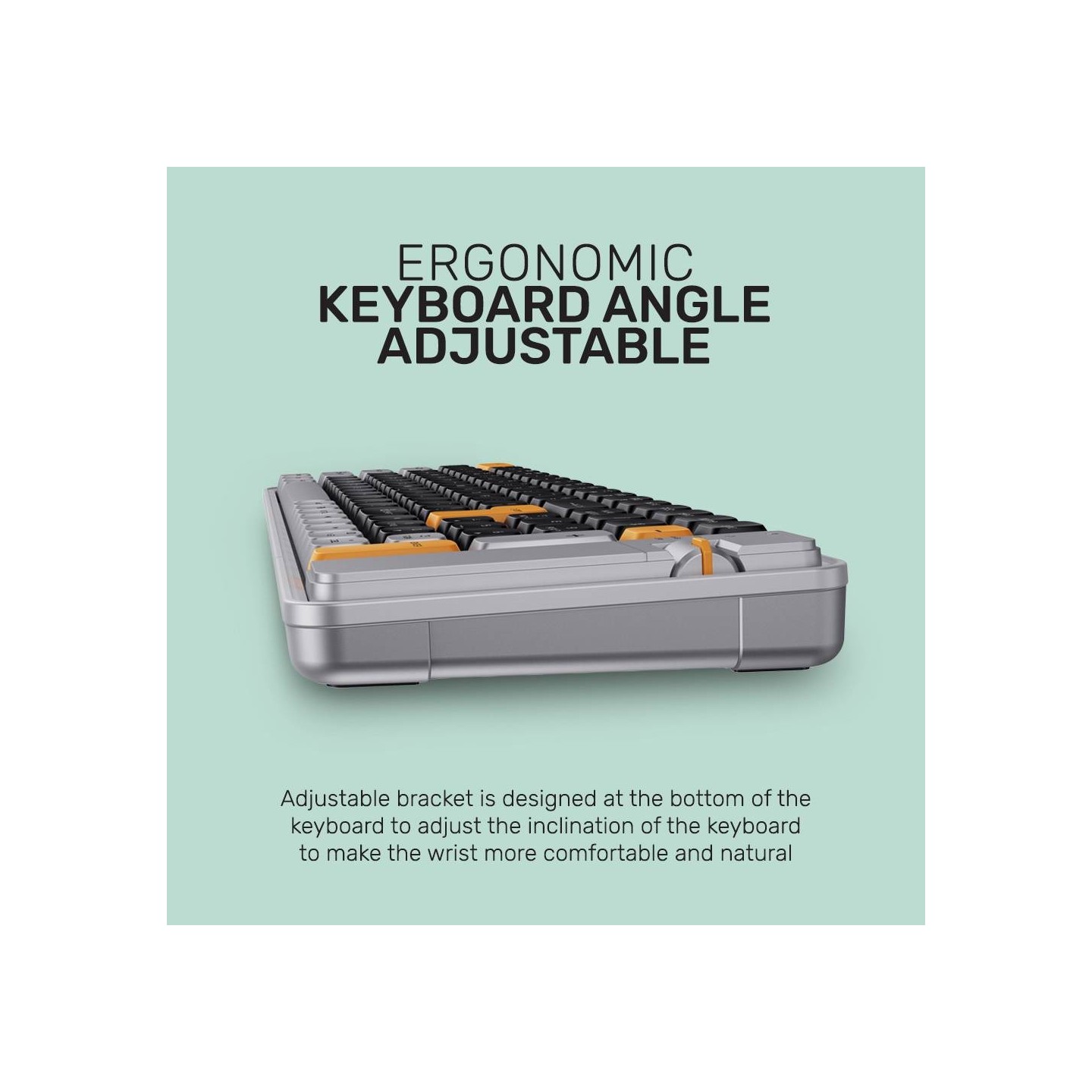 Alcatroz Tetriz Air 3 Wireless Keyboard 2.4G+BT5.3 99-Key - ALC-TETRIZ-AIR-3 (Boxed) — Buy in Cyprus with Fast Delivery