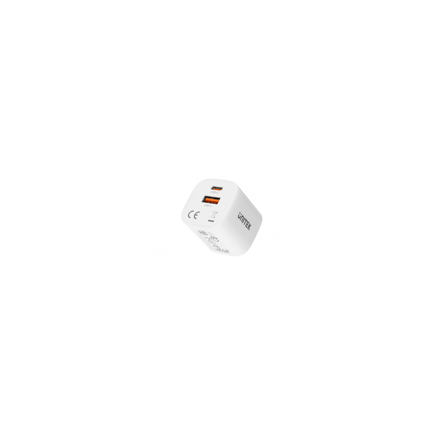 Unitek 33W Wall Charger USB-C PD & QC 3.0 UK - P1125AWH - White — Buy in Cyprus with Fast Delivery