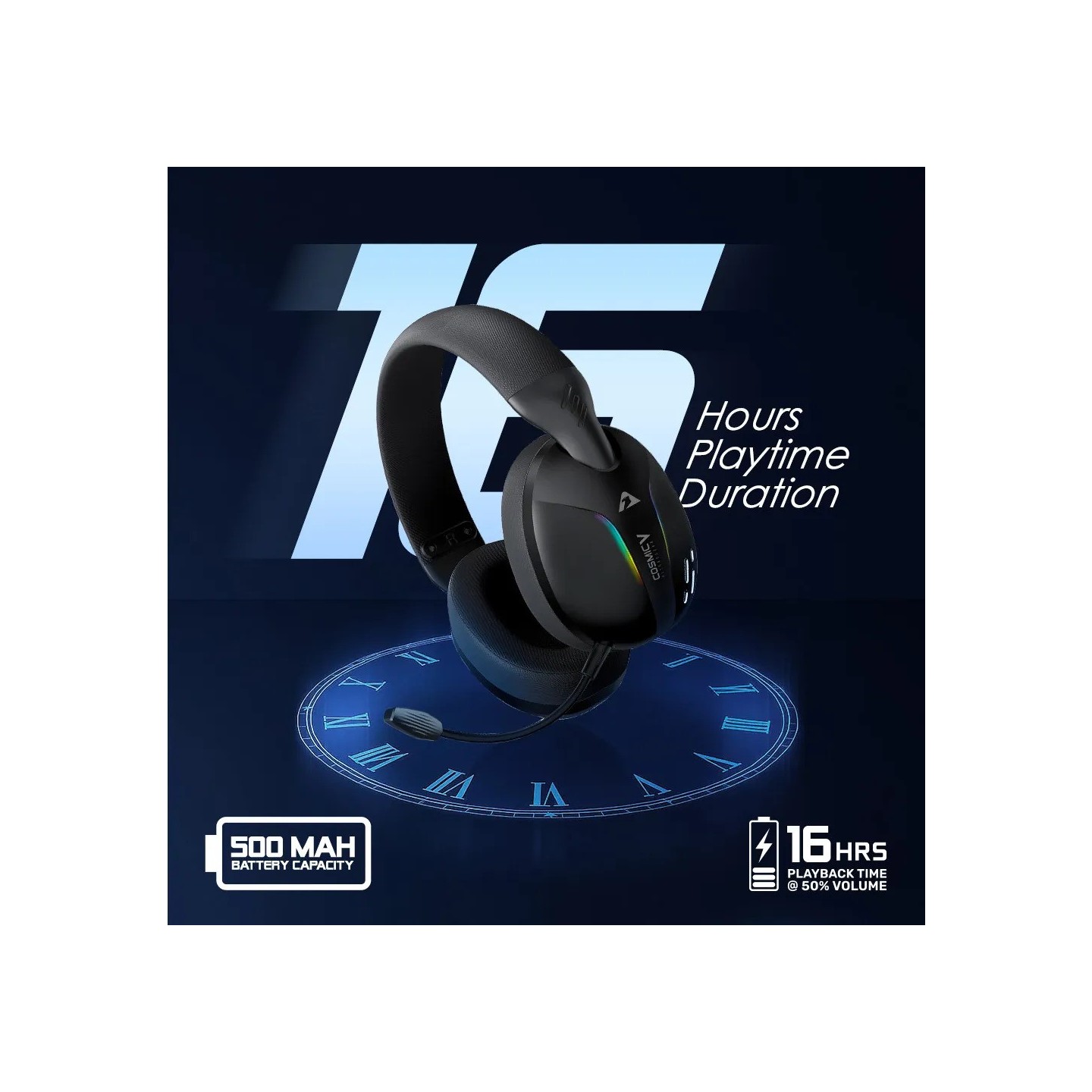 Armaggeddon Cosmic V Wireless Gaming Headset - Bluetooth 5.4 2.4GHz USB (Boxed) — Buy in Cyprus with Fast Delivery