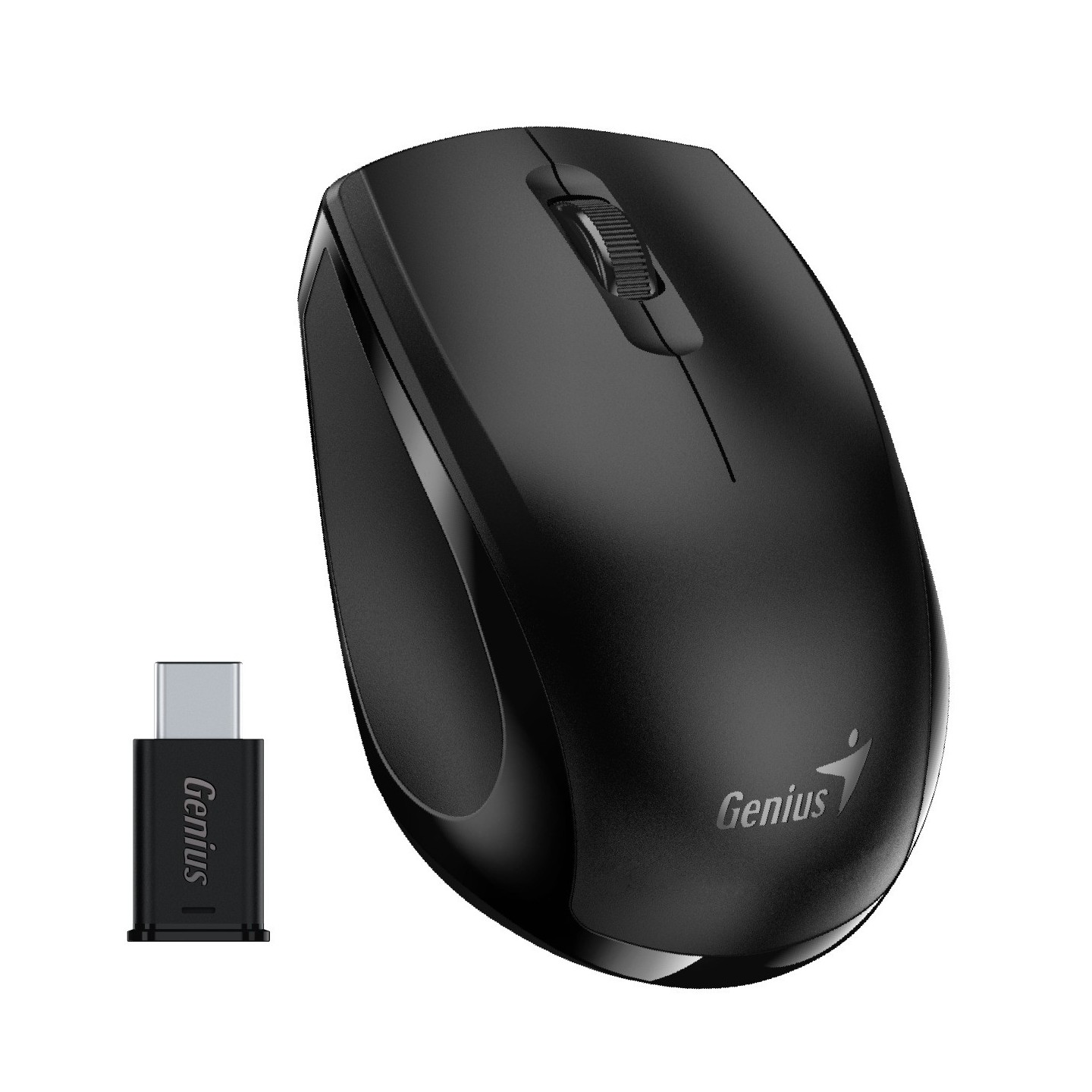 Genius NX-8006S Wireless Silent Mouse USB-C Receiver Black (Boxed) — Buy in Cyprus with Fast Delivery