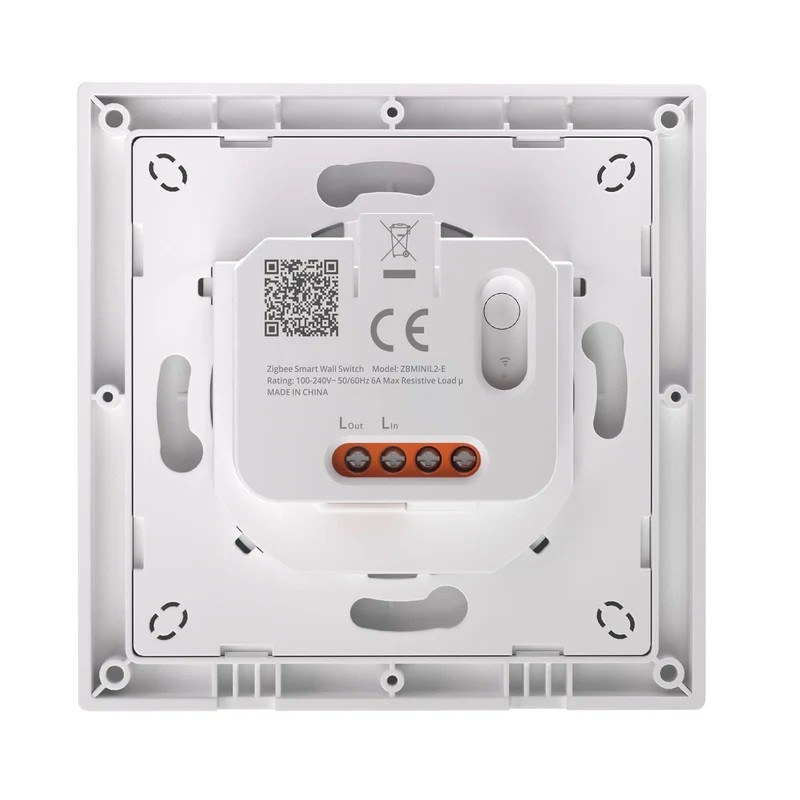Sonoff Zigbee Smart Wall Mechanical Switch - 1-Button White — Buy in Cyprus with Fast Delivery