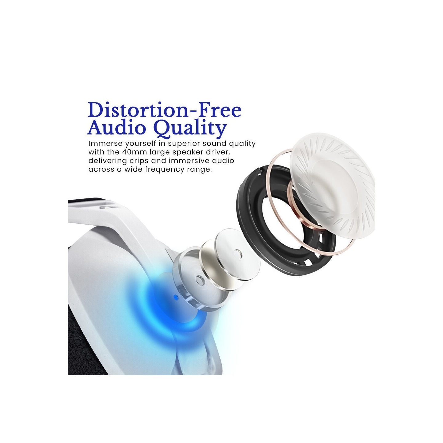 Armaggeddon Cosmic-III Lite Gaming Headset 2.4G/BT/AUX Fabric White (Boxed) — Buy in Cyprus with Fast Delivery