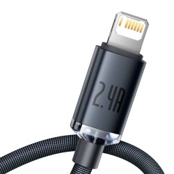 Buy Baseus Cable Lightning to USB-A Crystal Shine - 2m in Cyprus, Nicosia, Limassol, Larnaka, Pafos