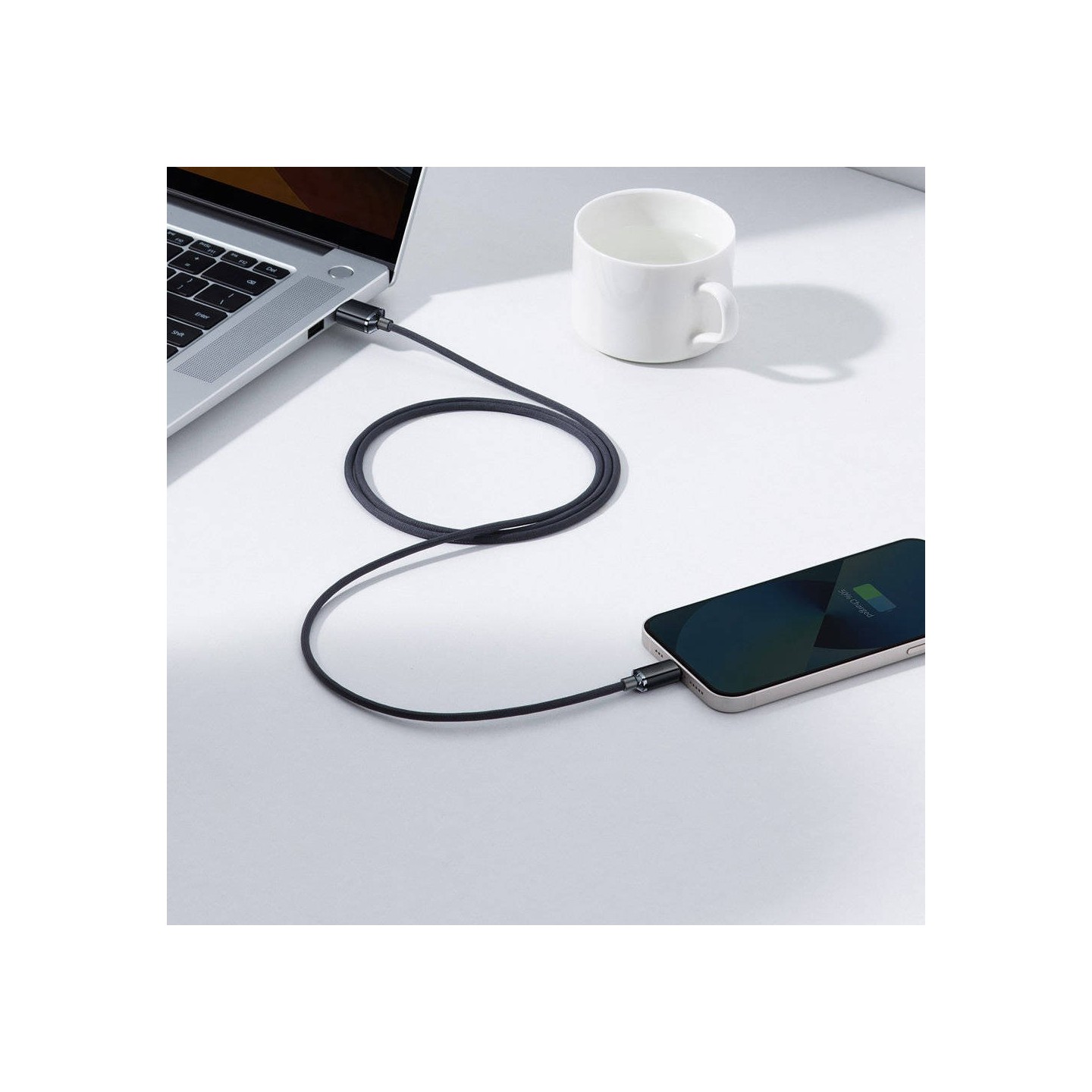 Baseus Cable Lightning to USB-A Crystal Shine - 2m — Buy in Cyprus with Fast Delivery