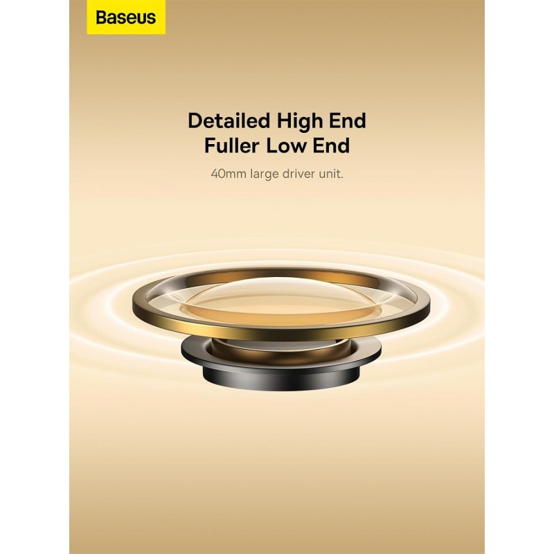 Buy Baseus Wireless Headphones Over Ear Bowie - D05 - Black in Cyprus, Nicosia, Limassol, Larnaka, Pafos