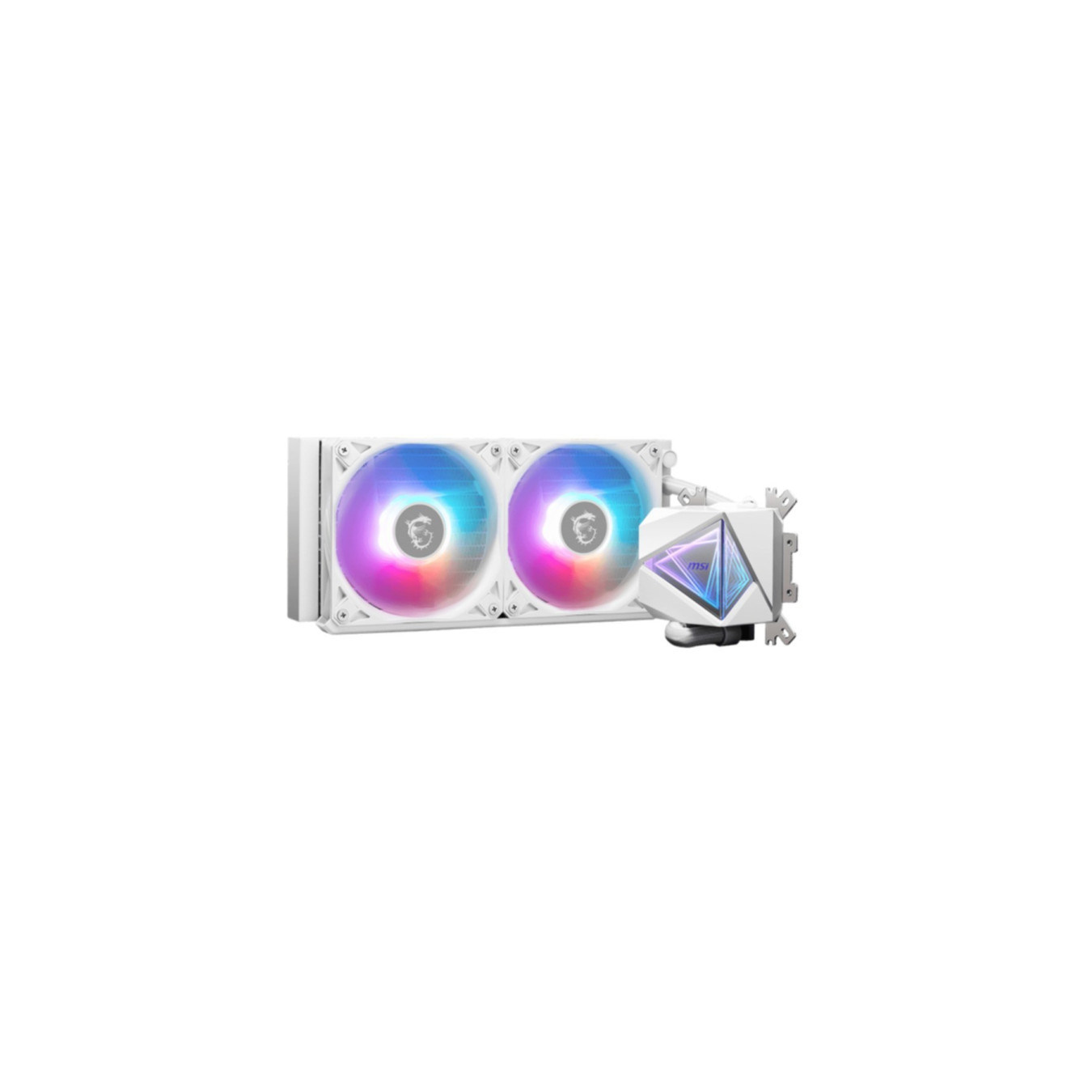 MSI MAG CORELIQUID I240 - 240mm AIO Liquid CPU Cooler - White — Buy in Cyprus with Fast Delivery