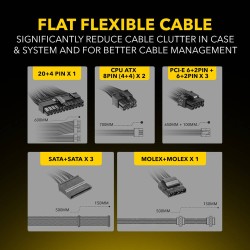 Armaggeddon Voltron Gold 1200W 80+ Gold Modular PSU Black (Boxed) — Buy in Cyprus with Fast Delivery