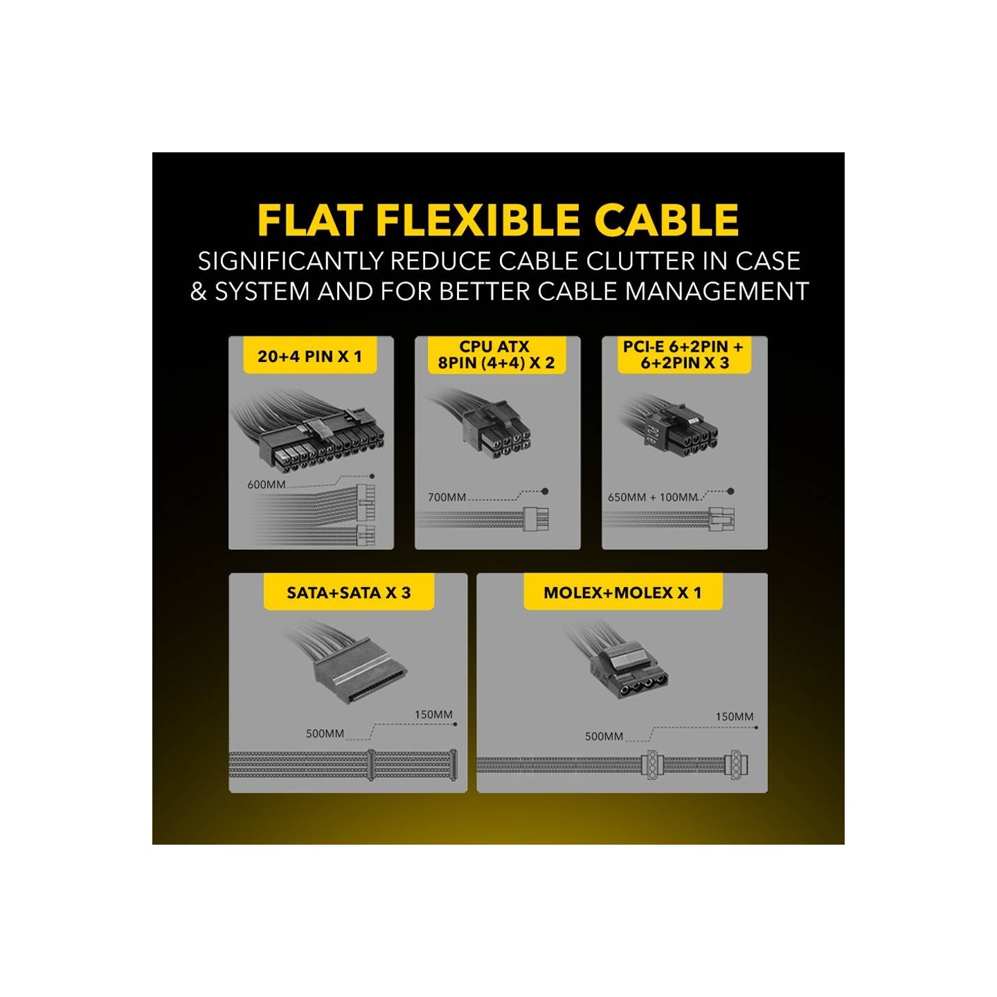 Armaggeddon Voltron Gold 1200W 80+ Gold Modular PSU Black (Boxed) — Buy in Cyprus with Fast Delivery