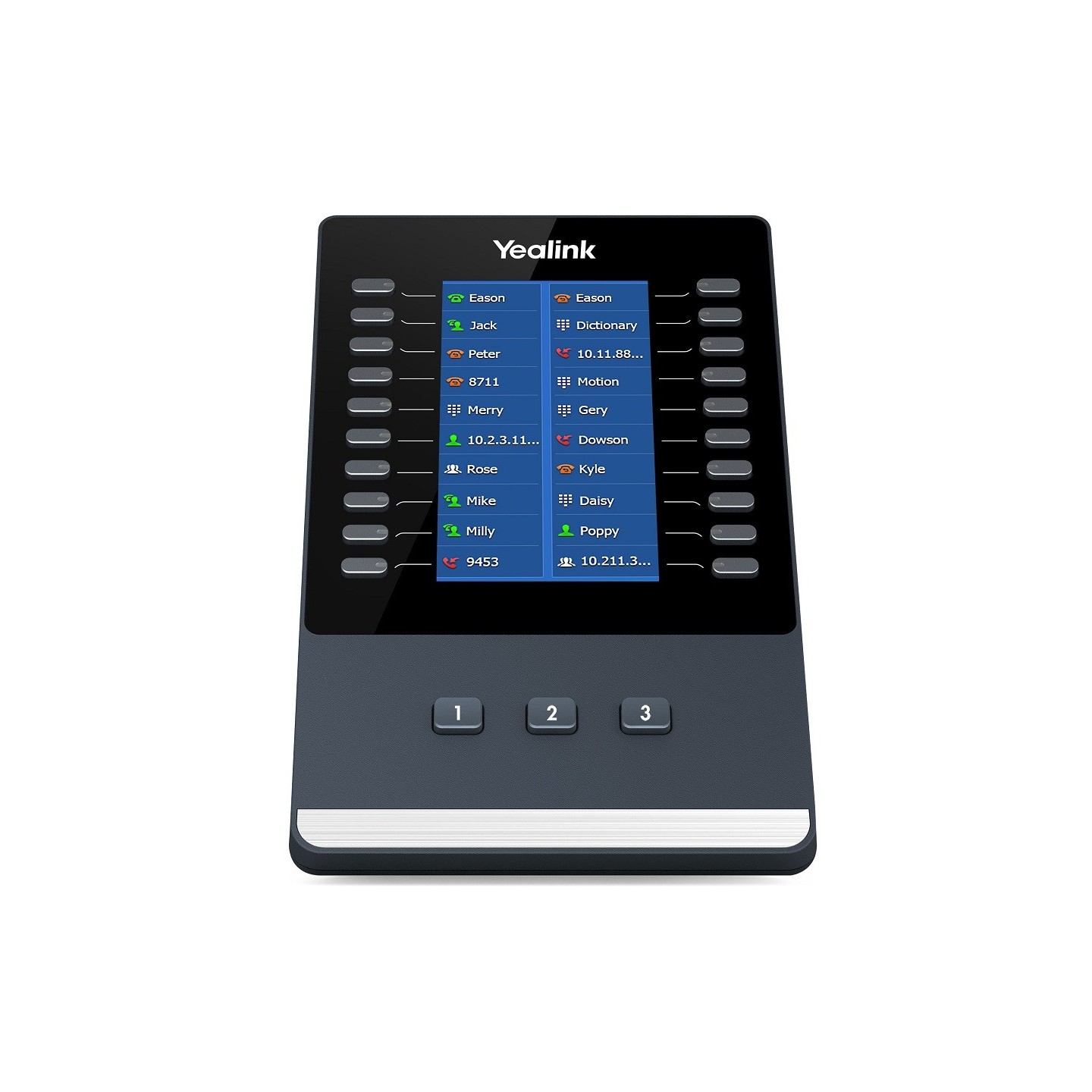 Yealink Color Expansion Module - EXP43 - Color Expansion Module for T43U T46U — Buy in Cyprus with Fast Delivery