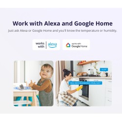 SONOFF Zigbee LCD Smart Temperature Humidity Sensor - SNZB-02D - Zigbee LCD Smart Temperature Humidity Sensor