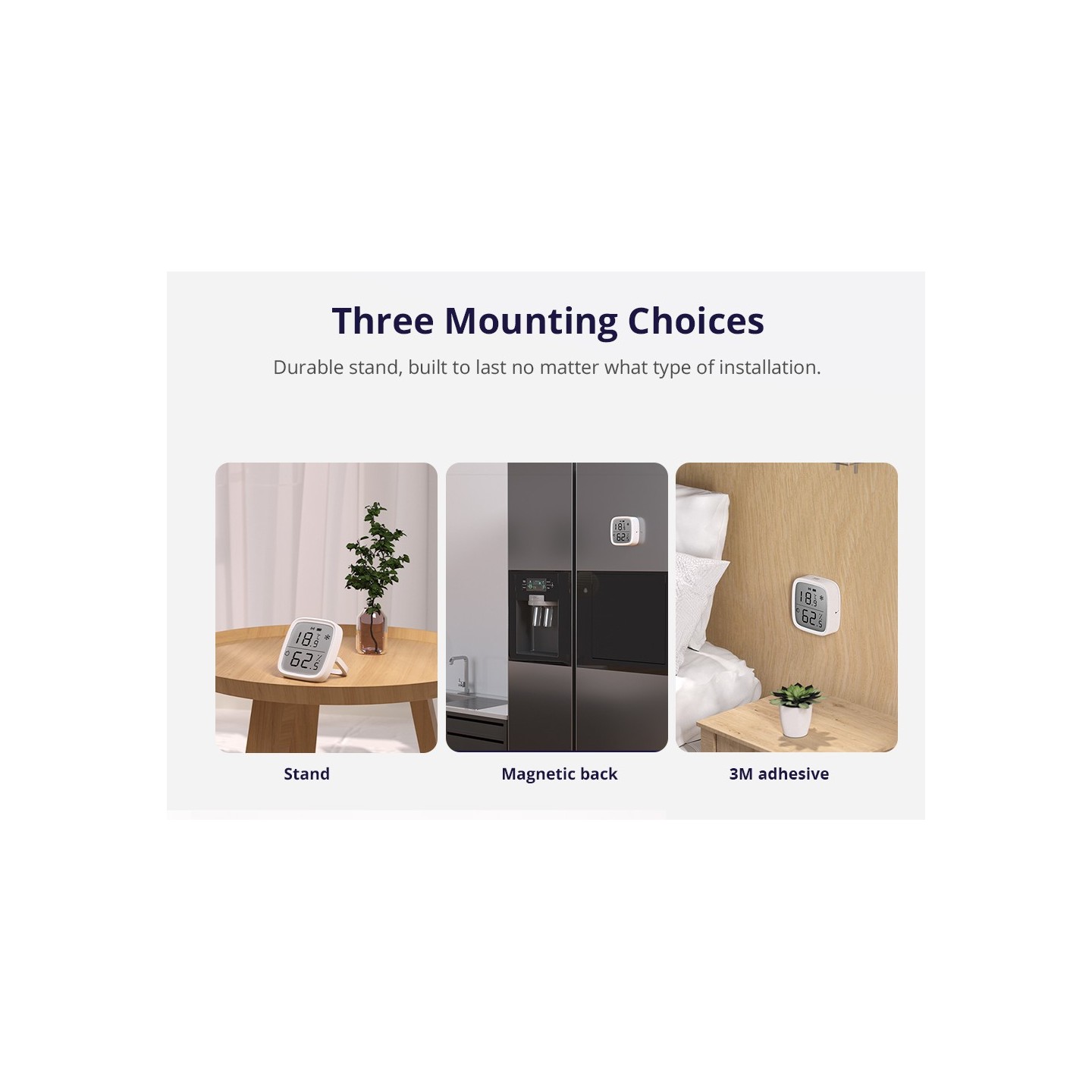 SONOFF Zigbee LCD Smart Temperature Humidity Sensor - SNZB-02D - Zigbee LCD Smart Temperature Humidity Sensor