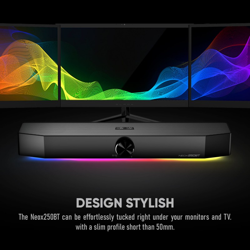 Buy Sonicgear NEOX BT Soundbar - 250BT - 20W Black in Cyprus, Nicosia, Limassol, Larnaka, Pafos