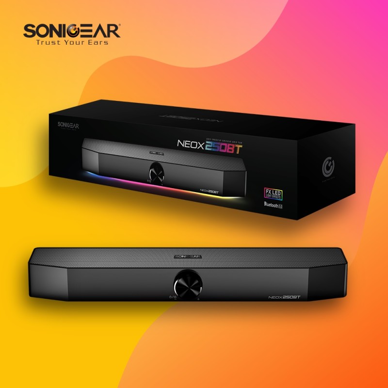 Buy Sonicgear NEOX BT Soundbar - 250BT - 20W Black in Cyprus, Nicosia, Limassol, Larnaka, Pafos