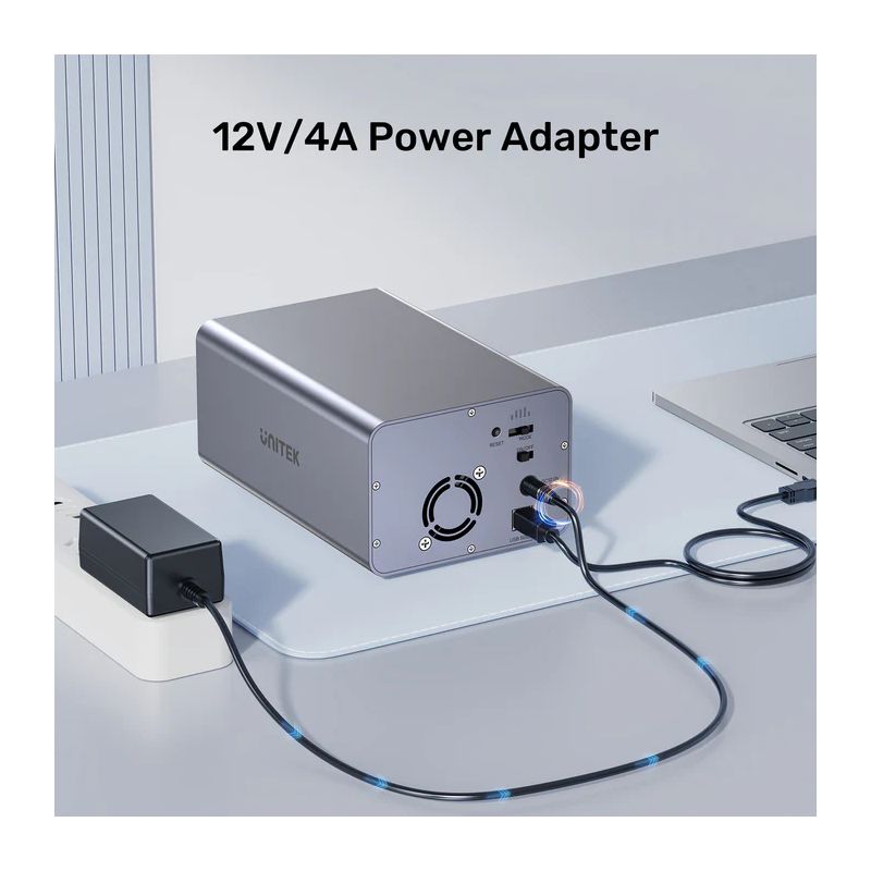 Buy Unitek USB-A 2-Bay External SATA HDD Enclosure - S1308B - with RAID in Cyprus, Nicosia, Limassol, Larnaka, Pafos