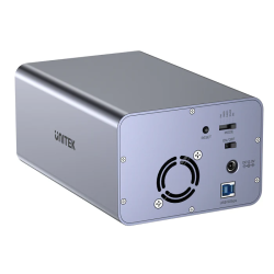 Buy Unitek USB-A 2-Bay External SATA HDD Enclosure - S1308B - with RAID in Cyprus, Nicosia, Limassol, Larnaka, Pafos