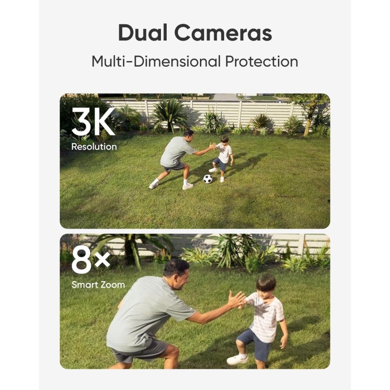 Buy Anker Eufy Security Floodlight Camera - E340 - Floodlight Camera in Cyprus, Nicosia, Limassol, Larnaka, Pafos