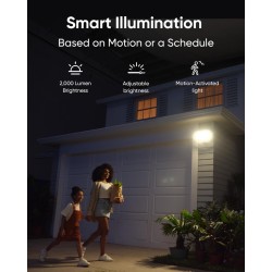 Buy Anker Eufy Security Floodlight Camera - E340 - Floodlight Camera in Cyprus, Nicosia, Limassol, Larnaka, Pafos