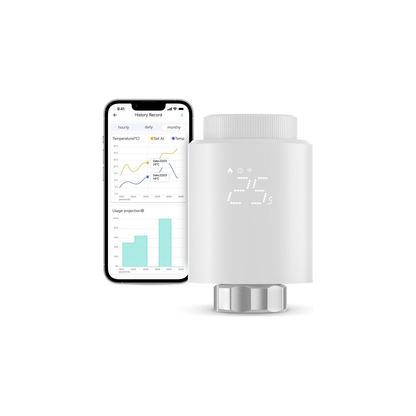 Sonoff ZigBee Thermostatic Radiator Valve - ZigBee — Buy in Cyprus with Fast Delivery