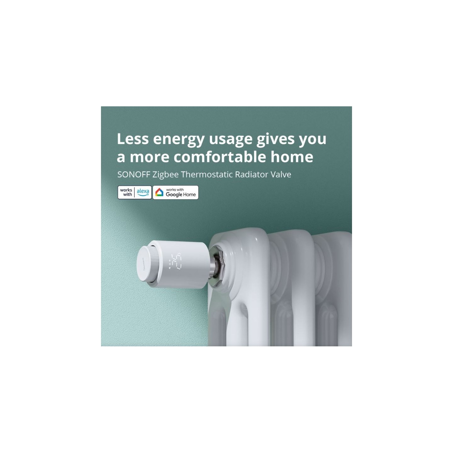 Sonoff ZigBee Thermostatic Radiator Valve - ZigBee — Buy in Cyprus with Fast Delivery
