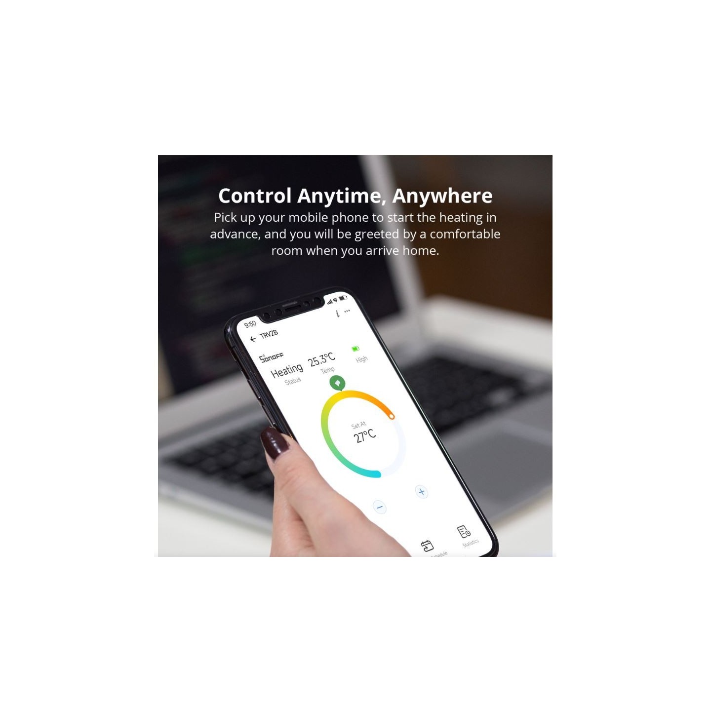 Sonoff ZigBee Thermostatic Radiator Valve - ZigBee — Buy in Cyprus with Fast Delivery