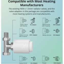 Buy Sonoff ZigBee Thermostatic Radiator Valve - ZigBee in Cyprus, Nicosia, Limassol, Larnaka, Pafos