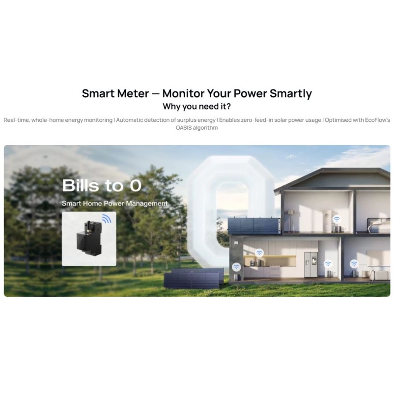 Buy EcoFlow STREAM Smart Meter - Real Time Energy Tracking & Allocation in Cyprus, Nicosia, Limassol, Larnaka, Pafos