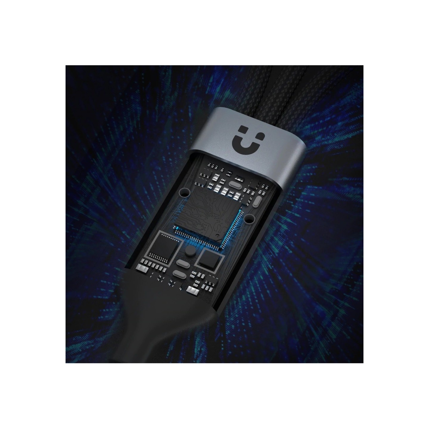 Unitek MC 3in1 Braided USB-C Lightning Micro - C14101BK-1.5M - 3in1 Braided USB-C Lightning Micro