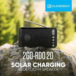 Buy SonicGear AudioBox - 2GO-RDO20 - Portable Solar & USB Rechargeable FM Radio ... in Cyprus, Nicosia, Limassol, Larnaka, Pafos