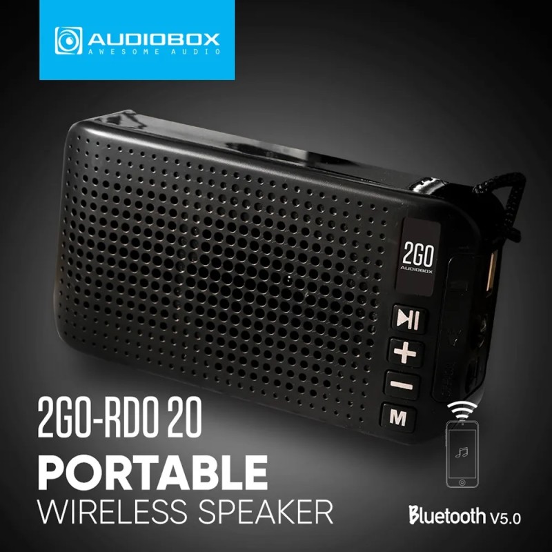 Buy SonicGear AudioBox - 2GO-RDO20 - Portable Solar & USB Rechargeable FM Radio ... in Cyprus, Nicosia, Limassol, Larnaka, Pafos
