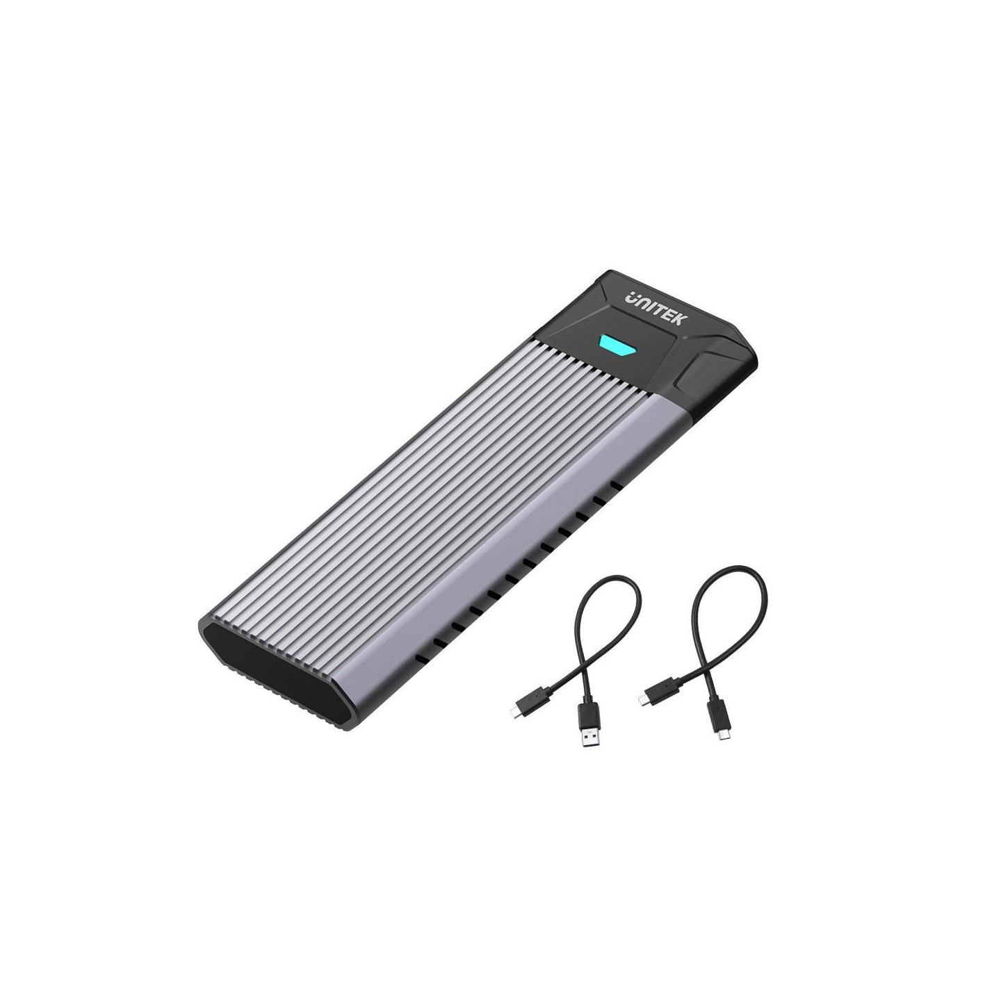 Unitek USB3.1 Gen2 Type-C to M2 SSD NVMe Enclosure - S-1203A - USB3.1 Gen2 Type-C to M2 SSD NVMe Enclosure
