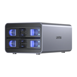 Unitek USB-C 2-Bay External SATA HDD Enclosure - S1308C - with RAID — Buy in Cyprus with Fast Delivery