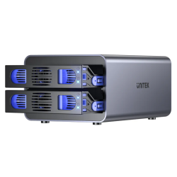 Unitek USB-C 2-Bay External SATA HDD Enclosure - S1308C - with RAID — Buy in Cyprus with Fast Delivery
