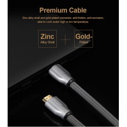 Buy Unitek Premium HDMI 2.0 Braided Cable 3.0m - Y-C139RGY - Premium HDMI 2.0 Br... in Cyprus, Nicosia, Limassol, Larnaka, Pafos