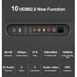 Buy Unitek Premium HDMI 2.0 Braided Cable 3.0m - Y-C139RGY - Premium HDMI 2.0 Br... in Cyprus, Nicosia, Limassol, Larnaka, Pafos