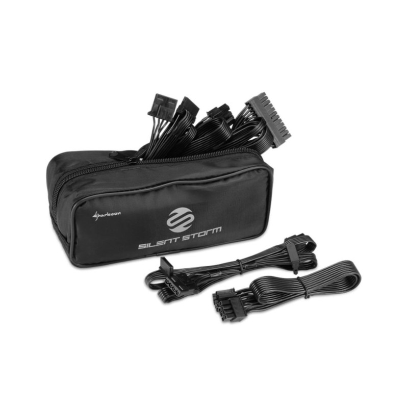 Buy Sharkoon SilentStorm SFX Gold 500W - Fully-Modular SFX PSU, 80 PLUS Gold, 12... in Cyprus, Nicosia, Limassol, Larnaka, Pafos