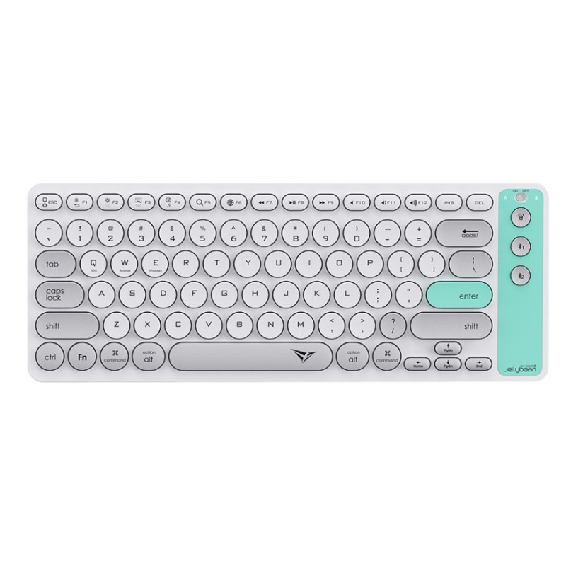 Alcatroz Jellybean AirDock 2 79-Key Wireless Keyboard - Winter White (Boxed) — Buy in Cyprus with Fast Delivery