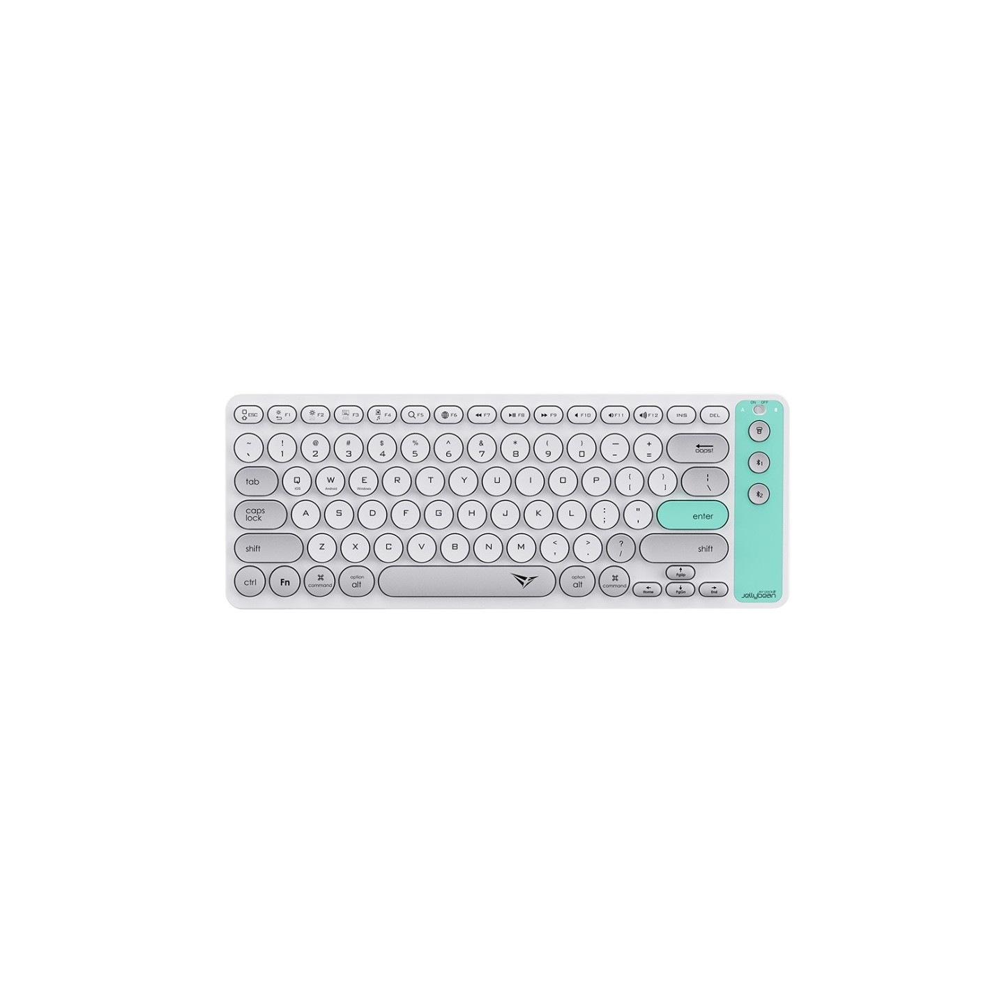 Alcatroz Jellybean AirDock 2 79-Key Wireless Keyboard - Winter White (Boxed) — Buy in Cyprus with Fast Delivery