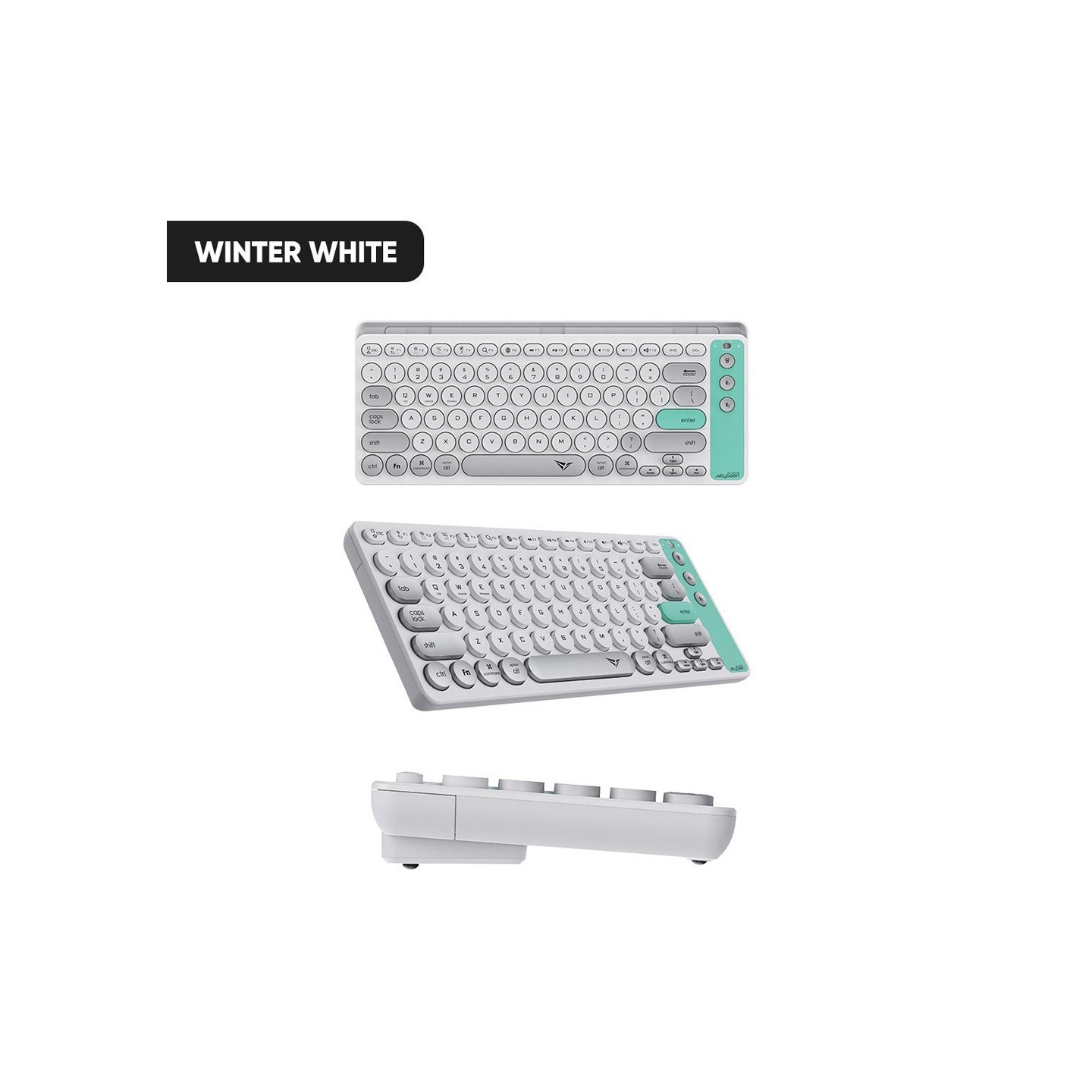 Alcatroz Jellybean AirDock 2 79-Key Wireless Keyboard - Winter White (Boxed) — Buy in Cyprus with Fast Delivery
