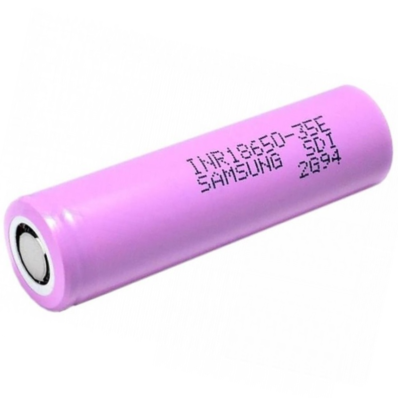 Buy Samsung 18650 Lithium Battery - INR18650-35E - 3.6V 3500mAh in Cyprus, Nicosia, Limassol, Larnaka, Pafos