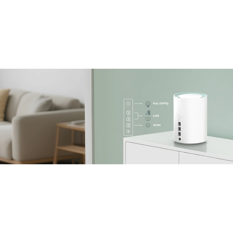 Buy Cudy Mesh AX1500 Dual Band Gigabit Wi-Fi 6 2-Pack - M1500 - AX1500 Dual Band... in Cyprus, Nicosia, Limassol, Larnaka, Pafos