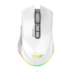 Buy Armaggeddon Gaming Mouse - MIRAGE VII - Wired+2.4G+BT Recharge 7B White in Cyprus, Nicosia, Limassol, Larnaka, Pafos