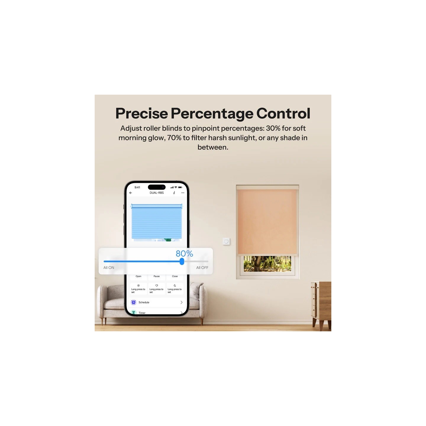 Sonoff Zigbee - MINI-RBS - For Roller Shutter Wall Switch — Buy in Cyprus with Fast Delivery